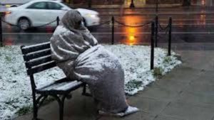 senzatetto freddo