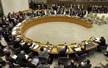 Members of the United
            Nations Security Council (AFP Photo / Timothy A. Clary)