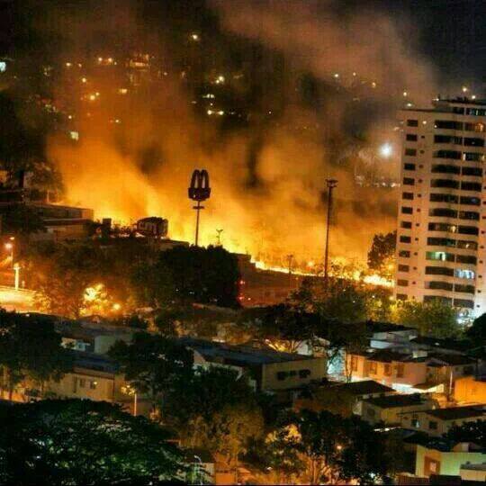 LM.NET - EN BREF Caracas en feu après Kiev (2014 02 22) FR