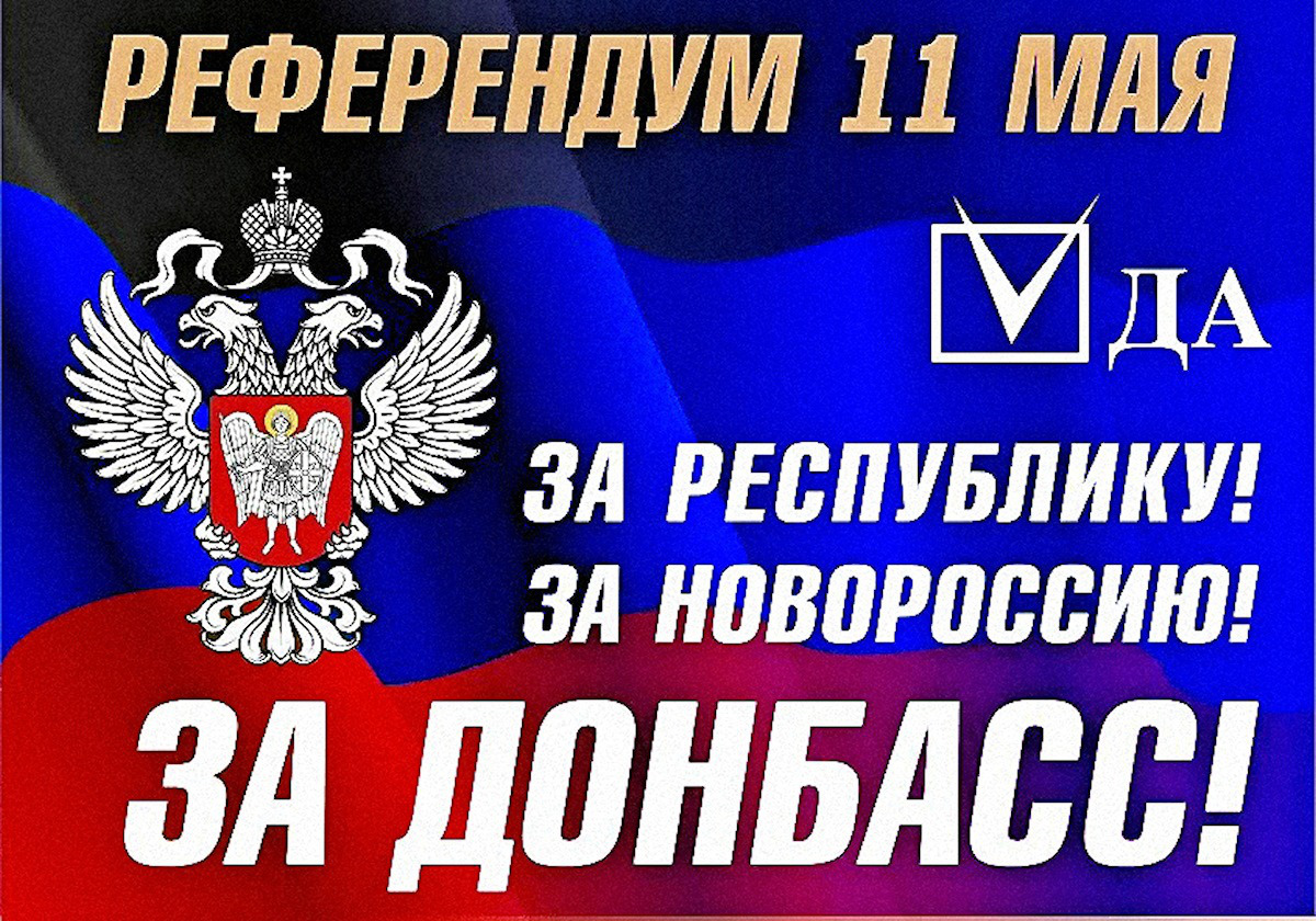 PIH - OUI massif au Referendum du Donbass (2014 05 12) FR 2