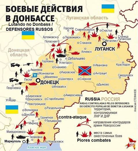 PIH - FB la situation militaire au Donbass (2015 01 24) FR 2