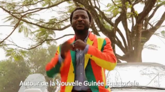PANAF-TV - JOE LA CONSCIENCE salsa pour Obiang (2015 07 01) FR
