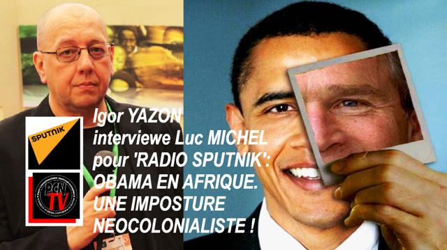 PCN-TV - SPUTNIK lm obama en afrique (2015 07 30)  FR