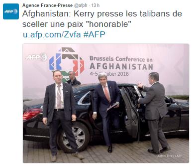 EODE - FLASHGEO négociations talibans afghanistan (2016 10 05) FR