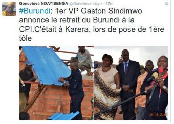 PANAF - VISUALS le burundi quitte la cpi (2016 10 06) FR