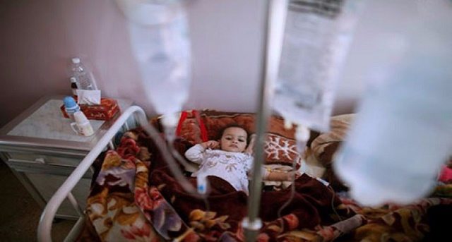 bambini malati yemen