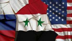 Russia-Syria-US-flags