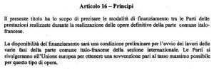 Accordo di Roma 30 genn 12 Articolo 16 Principi