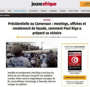 PANAF.NEWS - CAMER LM opposition désunie (2018 10 08) FR